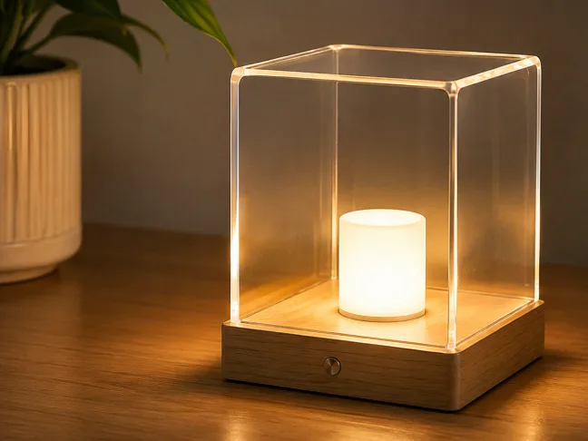 Iluminação em Acrílico fabricado pela Fatto Acrílico