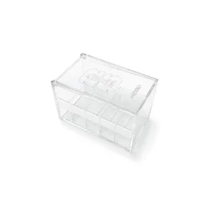 Porta Figurinha Acrílico Transparente Caixa Com Tampa — foto 4