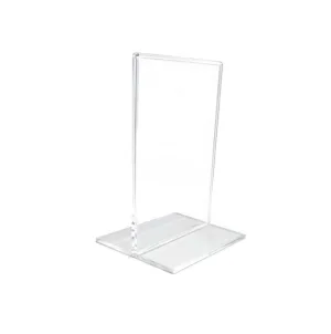 Display T Acrílico Transparente Dupla Face Mesa Balcão — foto 2