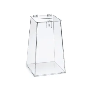 Urna Piramidal Acrílico Transparente Sorteio Votação 60cm — foto 3