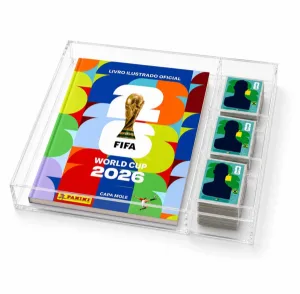 Caixa Acrílico Tampa Álbum E Figurinhas Copa Do Mundo 2026 — foto 2