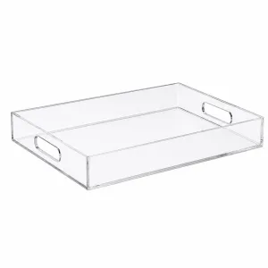 Bandeja Acrílico Transparente Decorativa Mesa Organização — foto 3